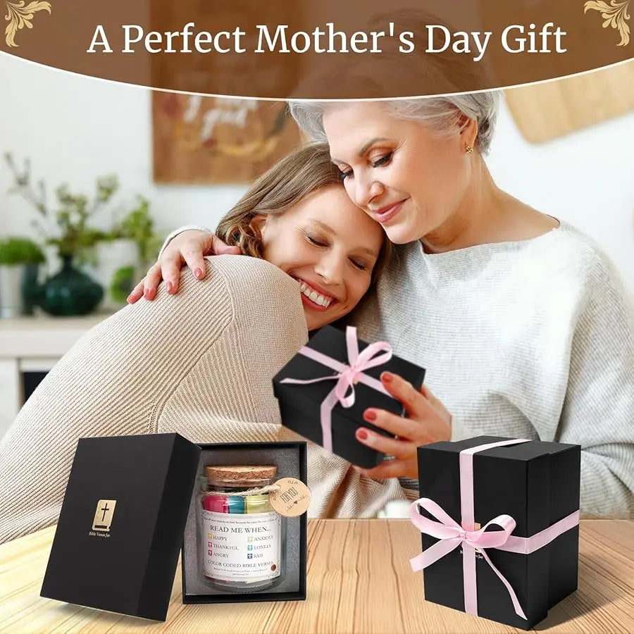 Bible Verse Glass Jar Spanish & English Christian Prayer Jar